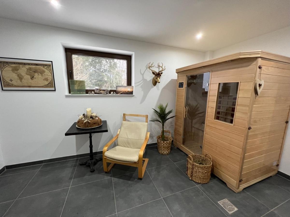 Wellness Am Morgengau Mit Whirlpool Und Sauna Rotterode Екстериор снимка